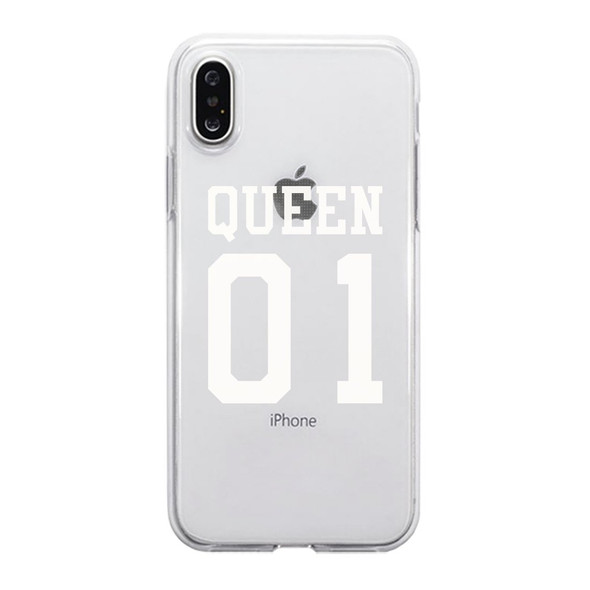 King 01 Queen 01 Couple Matching Phone Cases Important Perfect Gift