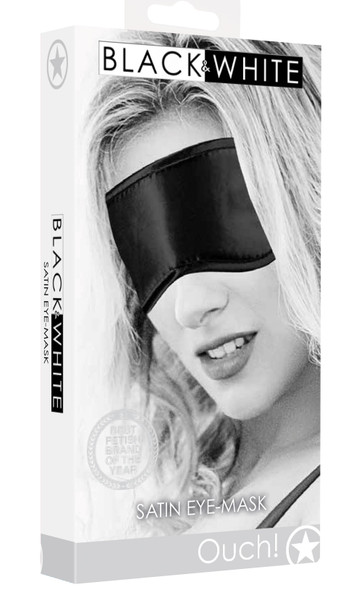 Satin Eye Mask - Black