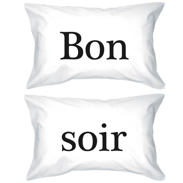 Bold Statement Pillowcases 300T -Count Standard Size 20 x 31 - Bon Soir