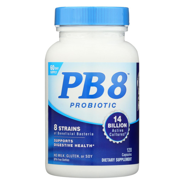 Nutrition Now Pb 8 Pro-biotic Acidophilus For Life - 120 Capsules