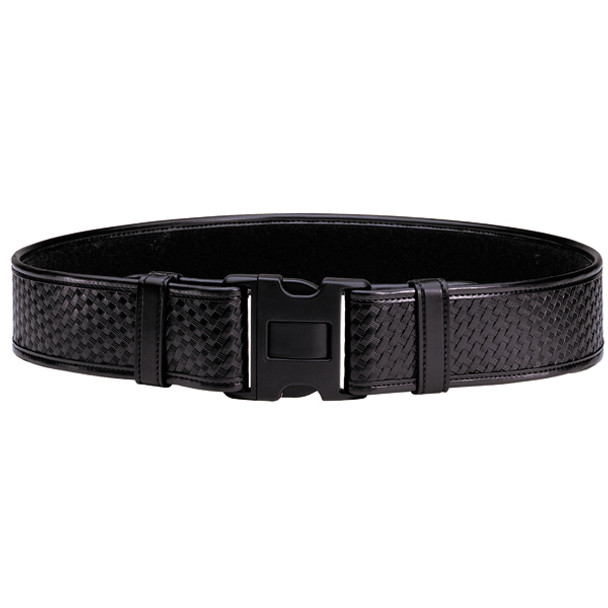 Bianchi  Duty Belt Basket Weave Black Finish Medium 34-40