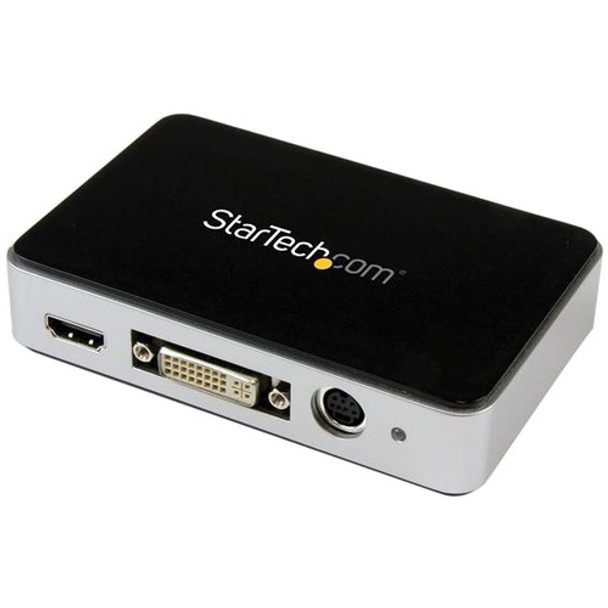 StarTech.com USB 3.0 Video Capture Device - HDMI / DVI / VGA / Component HD Video Recorder - 1080p 60fps