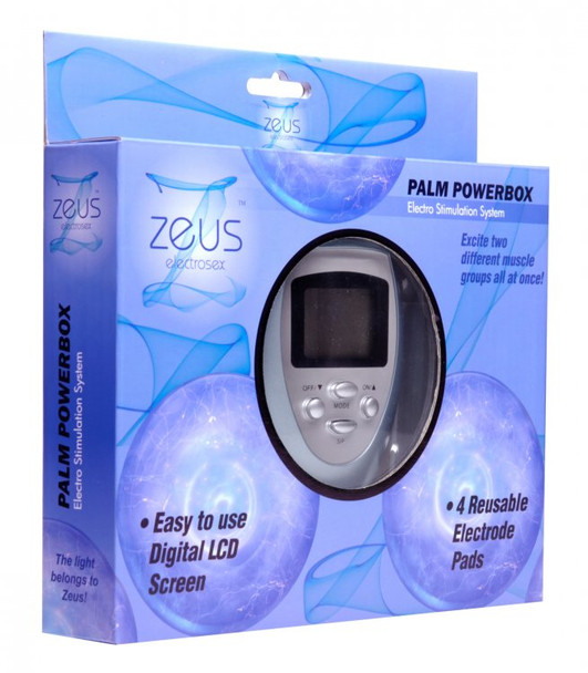 Zeus Electrosex 6 Mode Palm Powerbox With Pads - EOP8131-04