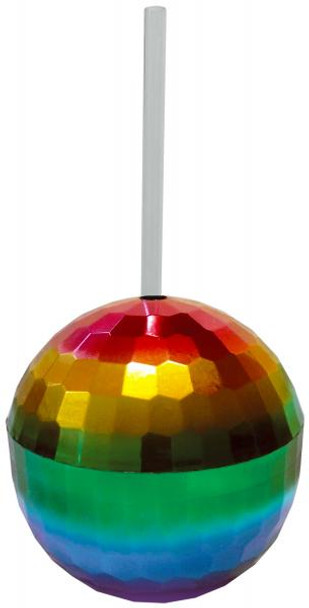 Rainbow Disco Ball Cup - EOPKHE-NVD48