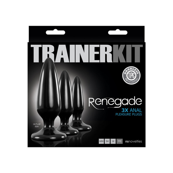 Renegade Pleasure Plug 3pc Trainer Kit - EOPNSN-1105-03