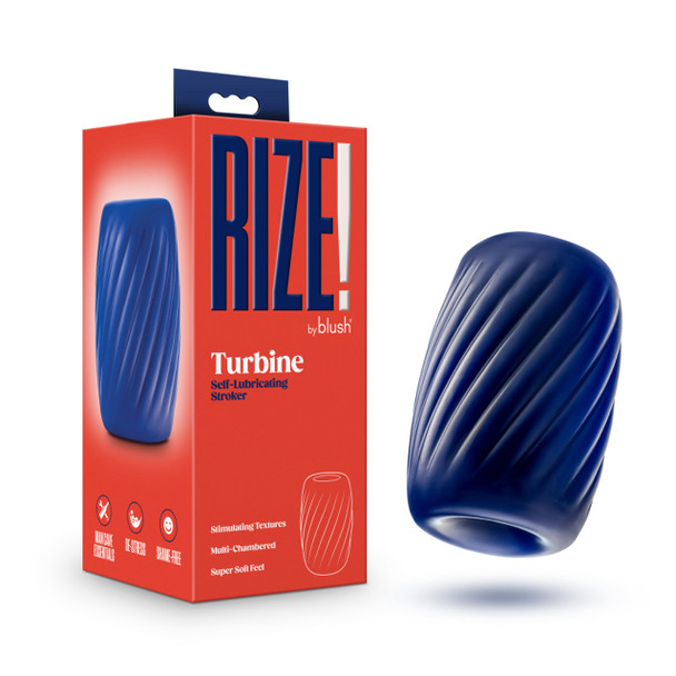 Rize Turbine Self Lubricating Stroker Blue