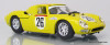 Box Model 1:43 1964 Ferrari 250 LM #26: Le Mans 1965 