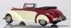 Top Marques 1:43 1954 Alvis TC21/100 Grey Lady Drophead Convertible, Maroon/Cream 