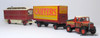 Corgi 1:50 Scammell Highwayman Closed Pole Trailer & Caravan - Carter's