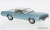 Neo 1:43 1967 Cadillac Eldorado Coupe, Metallic Turquoise / White