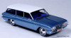 Goldvarg Collection 1:43 1962 Buick Special Station Wagon, Metallic Blue