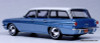 Goldvarg Collection 1:43 1962 Buick Special Station Wagon, Metallic Blue
