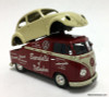 Schuco 1:43 Volkswagen T1 w/Volkswagen Beetle Shell: Beardalls Of Nottingham