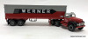 First Gear 1:34 1959 International RF-200 Tractor w/35' Trailer: Werner Continental Inc.