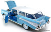 1957 Chevrolet Nomad - Light Blue/White - 1:18 Diecast Model by Yat Ming