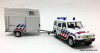 Cararama 1:43 2015 Mercedes Benz G-Wagon w/Horse Trailer: Dutch National Police Mounted Unit