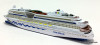SIKU 1:1400 Cruise Ship: AIDA Luna - All Diecast