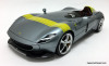 Burago 1:18 2019 Ferrari Monza SP1, Metallic Gray