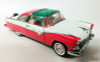 Franklin Mint 1:24 1955 Ford Fairlane Crown Victoria, Pink/White