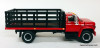 First Gear 1:64 GMC 6500 Single Axle Stake Truck, Red/Black