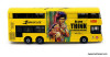 Only One!! 80M 1:76 Volvo B8L Double Decker Bus: KMB, Bruce Lee 80th Anniversary Edition
