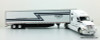 DCP 1:64 Kenworth T680 76" High Roof Sleeper Cab w/53' Refrigerated Trailer: Sharp Transportation