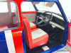 Tiny 1:12 Mini Cooper MK1 60th Anniversary, Blue: Union Jack Edition