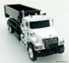 First Gear 1:87 Mack Granite Truck w/Roll-Off Container, White/Black