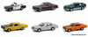 Greenlight 1:64 Hollywood Series 31: 6 Piece Model Car Set 