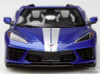 GT Spirit 1:18 2021 Chevrolet Corvette C8 Convertible, Elkhart Blue