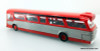 Busch 1:87 GM Fishbowl Bus, Red/Silver: South Ave