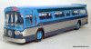 Only One!! Corgi 1:50 GM New Look Bus- Fishbowl: New York Transit Authority