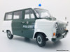 KK Scale 1:18 1969 Ford Transit Mini Bus: Hamburg Police Department, Germany