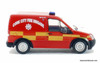 Oxford 1:76 Ford Transit Connect: Cork City Fire Brigade, Ireland