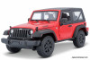 Maisto 1:18 2014 Jeep Wrangler, Red