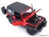 Maisto 1:18 2014 Jeep Wrangler, Red