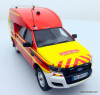 Alarme 1:43 Ford Ranger BSE 4 Door:  Civil Defense Ambulance 