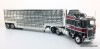 IXO 1:43 Kenworth K100 Aerodyne COE w/Livestock Trailer