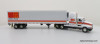 PEM Hartoy 1:64 Kenworth T600 Tractor w/ Refrigerated Trailer: Leprino Foods 