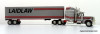 Only One! Liberty Classics 1:64 Peterbilt 379 Conventional Semi w/ Trailer: Laidlaw Carriers Inc.