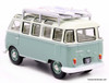 Oxford 1:76 Volkswagen T1 Samba w/Surfboards, Green/Green