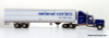 Only One! PEM Hartoy 1:64 Kenworth W900 w/ 53' Refrigerated Trailer: National Carriers