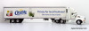 Only One! Tonkin Replicas 1:53 Kenworth T660 Day Cab w/ GDC Refrigerated Trailer: Foster Farms / Crystal Creamery