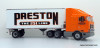 Only One! PEM Tonkin Replicas 1:64 Mack CH600 & International 9800 Day Cabs w/ Triple Pup Trailers: Preston The 151 Line Terminal Set