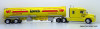 Only One! Tonkin Replicas 1:53 Freightliner Columbia Sleeper Cab w/ Petroleum Tanker: Gemini Motor Transport / Love's Travel Stops & Country Stores