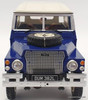 BoS 1:18 1973 Land Rover Series 111 Hard Top RHD, Blue/White