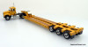 Only One! First Gear 1:64 Mack Granite w/ Tri-Axle Lowboy Trailer, Yellow