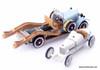 AutoCult 1:43 1924 Mercedes-Benz 15/70/100 PS Car Transporter w/Mercedes-Benz Monza
