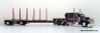 Only One! Tonkin Replicas 1:53 Peterbilt 379 Sleeper Cab w/ Stepdeck Trailer: Show Truck