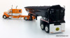DCP by FG 1:64 Peterbilt 389 63" Flat Top Sleeper w/MAC Half Round End Dump Trailer: TSC